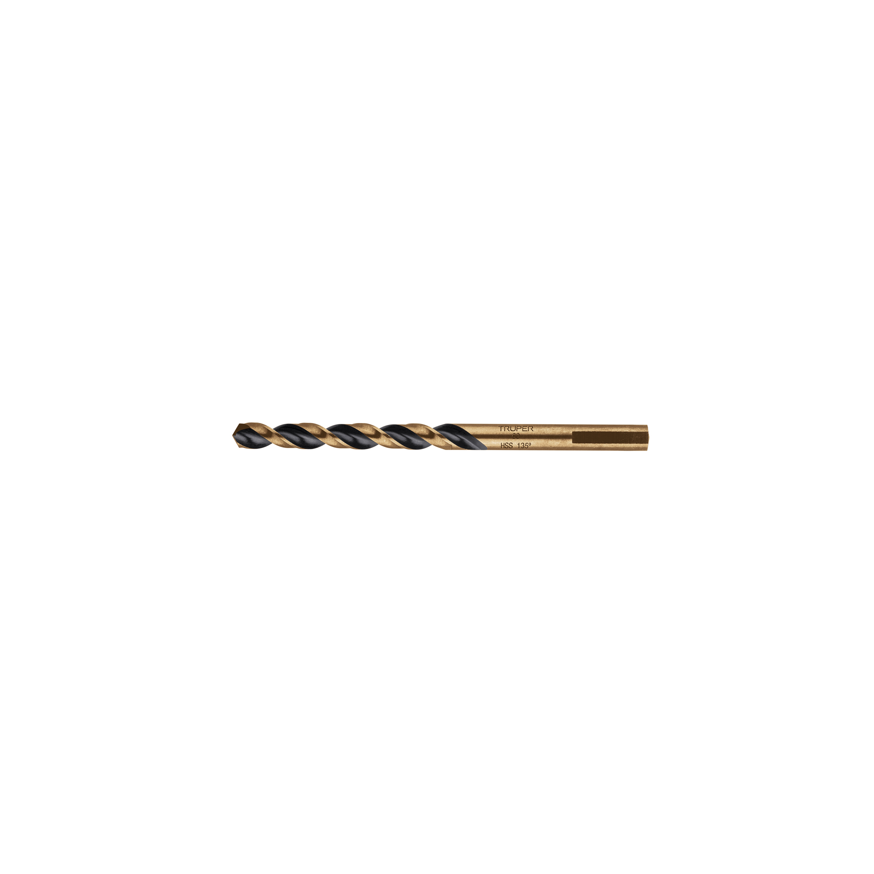 Broca HSS 3/16" Trugold para metal, TRUPER EXPERT
