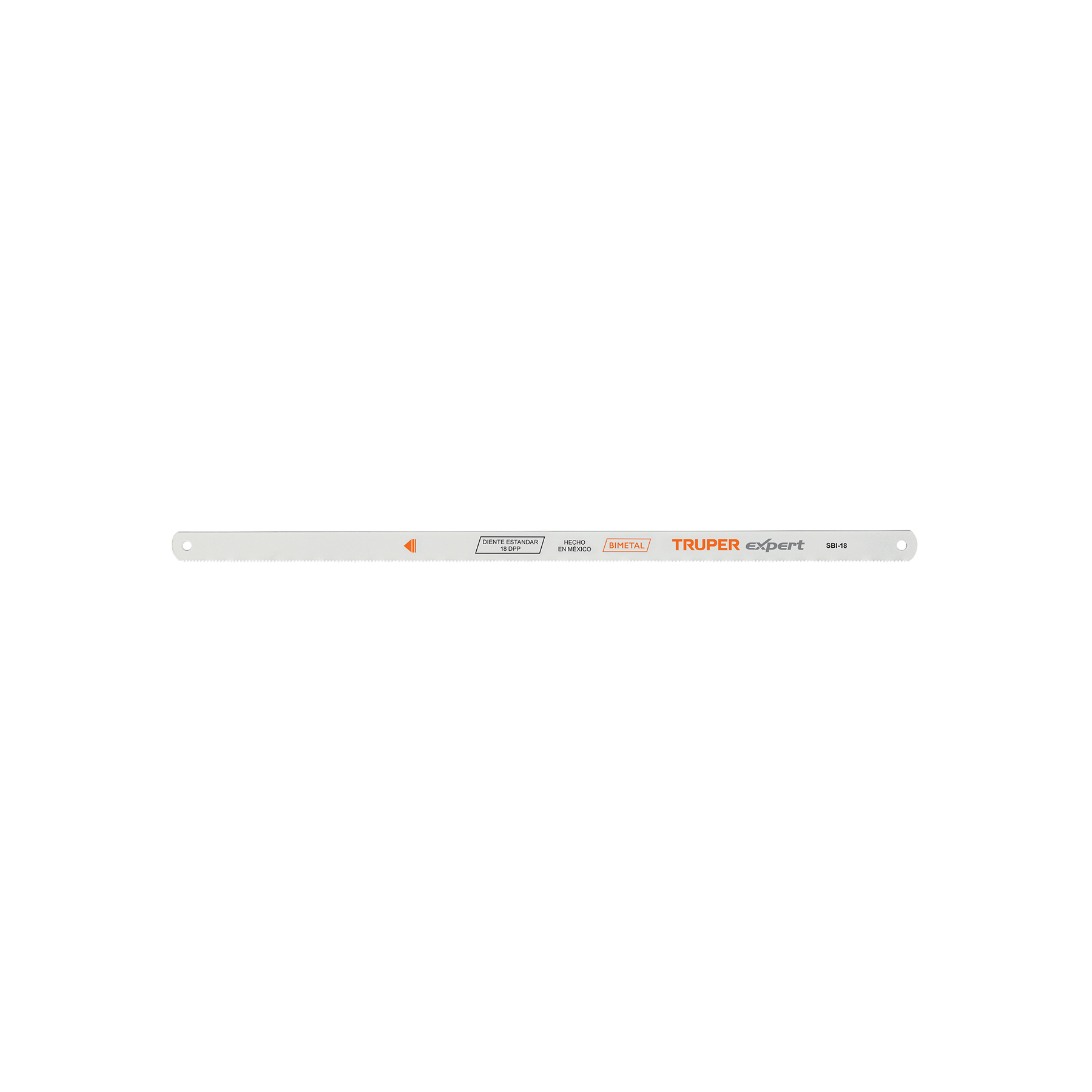 Segueta bimetálica de 12", 18 DPP, Truper Expert